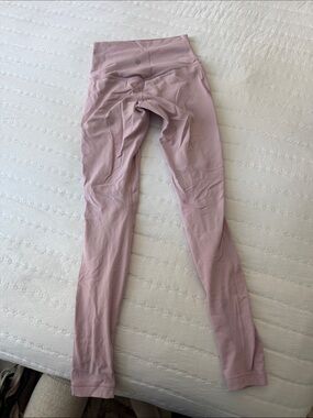 lululemon athletica Dusty Pink High-Waist Leggings